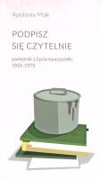 Podpisz się czytelnie. Autor: Ptak Apolonia. SmakLiter.pl Okładka książki Podpisz się czytelnie