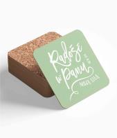 Opakowanie Podstawka korkowa - Radość w Panu