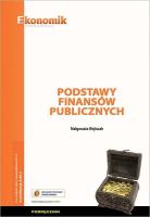 Podstawy finansów publicznych - podręcznik. Autor: Małgorzata Wojtczak. SmakLiter.pl Okładka książki Podstawy finansów publicznych - podręcznik
