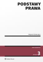 Okładka książki Podstawy prawa