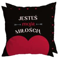 Opakowanie Poduszka na Walentynki Jesteś moją miłością