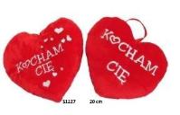 Opakowanie Poduszka Serce 20cm MIX