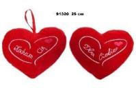 Opakowanie Poduszka Serce 25cm MIX