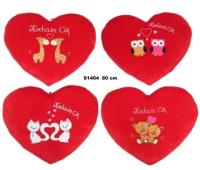 Opakowanie Poduszka Serce 80cm MIX