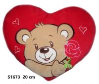 Opakowanie Poduszka Serce miś 20cm