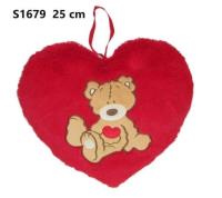 Opakowanie Poduszka Serce miś 25cm