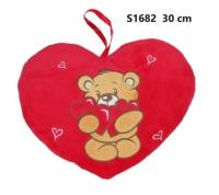 Opakowanie Poduszka Serce miś 30cm