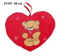 Opakowanie Poduszka Serce miś 48cm