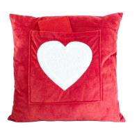 Opakowanie Poduszka z kieszonką czerwona