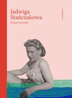 Poezje i prozinki. Autor: Jadwiga Stańczakowa. SmakLiter.pl Okładka książki Poezje i prozinki
