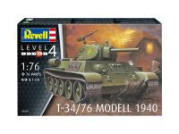 Opakowanie Pojazd 1:76 T-34/76 Model 1940