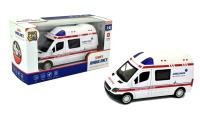 Opakowanie Pojazd metalowy - karetka 15cm