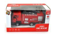 Opakowanie Pojazd metalowy - wóz strażacki 15cm