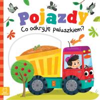 Okładka książki Pojazdy. Co odkryję paluszkiem?