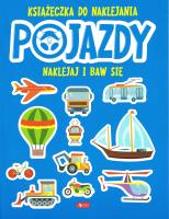 Okładka książki Pojazdy Książeczka do naklejania