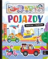Pojazdy. Książeczka z magnesami. Autor: Michalec Bogusław. SmakLiter.pl Okładka książki Pojazdy. Książeczka z magnesami