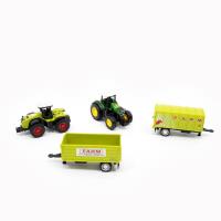 Opakowanie Pojazdy rolnicze metalowe 4szt