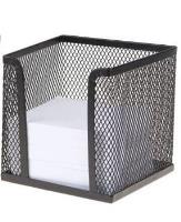 Pojemnik na karteczki czarny. Wydawca: NET. SmakLiter.pl Opakowanie Pojemnik na karteczki czarny