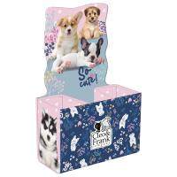 Opakowanie Pojemnik na przybory szkolne Derform Cleo i Frank 34 (pies)