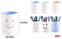 Opakowanie Pojemnik okrągły na długopisy podwójny MIX