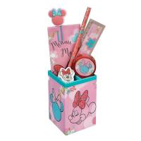 Pojemnik z przyborami szkolnymi Myszka Minnie 7el. Wydawca: Cass Film. SmakLiter.pl Opakowanie Pojemnik z przyborami szkolnymi Myszka Minnie 7el