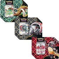 Opakowanie Pokemon TCG: Paldean Fates Tin 5-booster BUNDLE 1 szt. mix