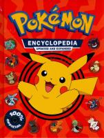 POKMON ENCYCLOPEDIA UPDATED HB. Autor: Annabelle Sami. SmakLiter.pl Okładka książki POKMON ENCYCLOPEDIA UPDATED HB