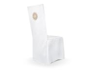 Opakowanie Pokrowiec komunijny na krzesło biały