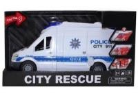 Policja Bus światło dźwięk. Wydawca: Czapska. SmakLiter.pl Opakowanie Policja Bus światło dźwięk