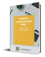 Okładka książki Polityka rachunkowości 2023 z komentarzem do planu kont dla organizacji pozarządowych
