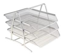 Opakowanie Półka dokumenty 3 części srebrna  siatka