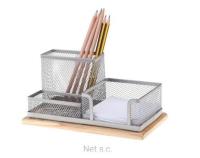 Opakowanie Półka dokumenty 3 części srebrna  siatka