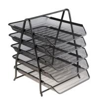 Opakowanie Półka na akta czarna