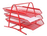 Półka na akta czerwona. Wydawca: NET. SmakLiter.pl Opakowanie Półka na akta czerwona