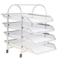 Półka na akta srebrna. Wydawca: NET. SmakLiter.pl Opakowanie Półka na akta srebrna