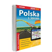 Okładka książki Polska atlas samochodowy 1:300 000
