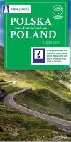 Polska mapa drogowa 2024/2025 1:800 000. Autor:   Praca zbiorowa. SmakLiter.pl Okładka książki Polska mapa drogowa 2024/2025 1:800 000