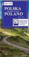 Polska mapa drogowa 2024/2025 1:800 000. Autor:   Praca zbiorowa. SmakLiter.pl Okładka książki Polska mapa drogowa 2024/2025 1:800 000