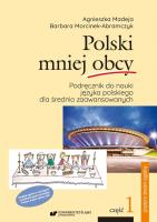 Okładka książki Polski mniej obcy cz.1 Podręcznik B2 w.2