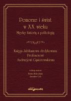 Okładka książki Pomorze i świat w XX wieku Między historią a politologią