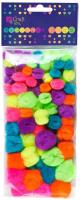 Pompony akrylowe neon 78szt mix. Wydawca: Dalprint. SmakLiter.pl Opakowanie Pompony akrylowe neon 78szt mix