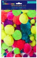 Pompony akrylowe neon mix 156 sztuk. Wydawca: DP CRAFT. SmakLiter.pl Opakowanie Pompony akrylowe neon mix 156 sztuk