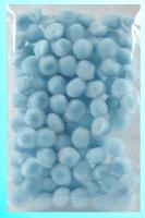 Opakowanie Pompony jasnoniebieskie 10mm 100szt