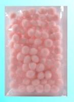 Opakowanie Pompony jasnoróżowe 10mm 100szt