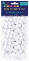 Pompony poliestrowe białe 1cm 120szt. Wydawca: Dalprint. SmakLiter.pl Opakowanie Pompony poliestrowe białe 1cm 120szt