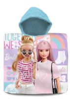 Poncho kąpielowe Barbie 120x60 cm BB00016. Wydawca: Kids Euroswan. SmakLiter.pl Opakowanie Poncho kąpielowe Barbie 120x60 cm BB00016