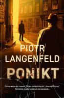 Ponikt. Autor: Piotr Langenfeld. SmakLiter.pl Okładka książki Ponikt