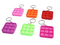 Opakowanie Pop up antystresowy gniotekbrelok bąbelki mix