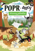 POPR-ańcy Wiosenny galimatias. Autor: Sakowicz Anna. SmakLiter.pl Okładka książki POPR-ańcy Wiosenny galimatias