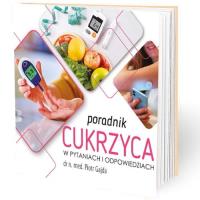 Poradnik cukrzyca w pytaniach i odpowiedziach. Autor: Piotr Gajda. SmakLiter.pl Okładka książki Poradnik cukrzyca w pytaniach i odpowiedziach